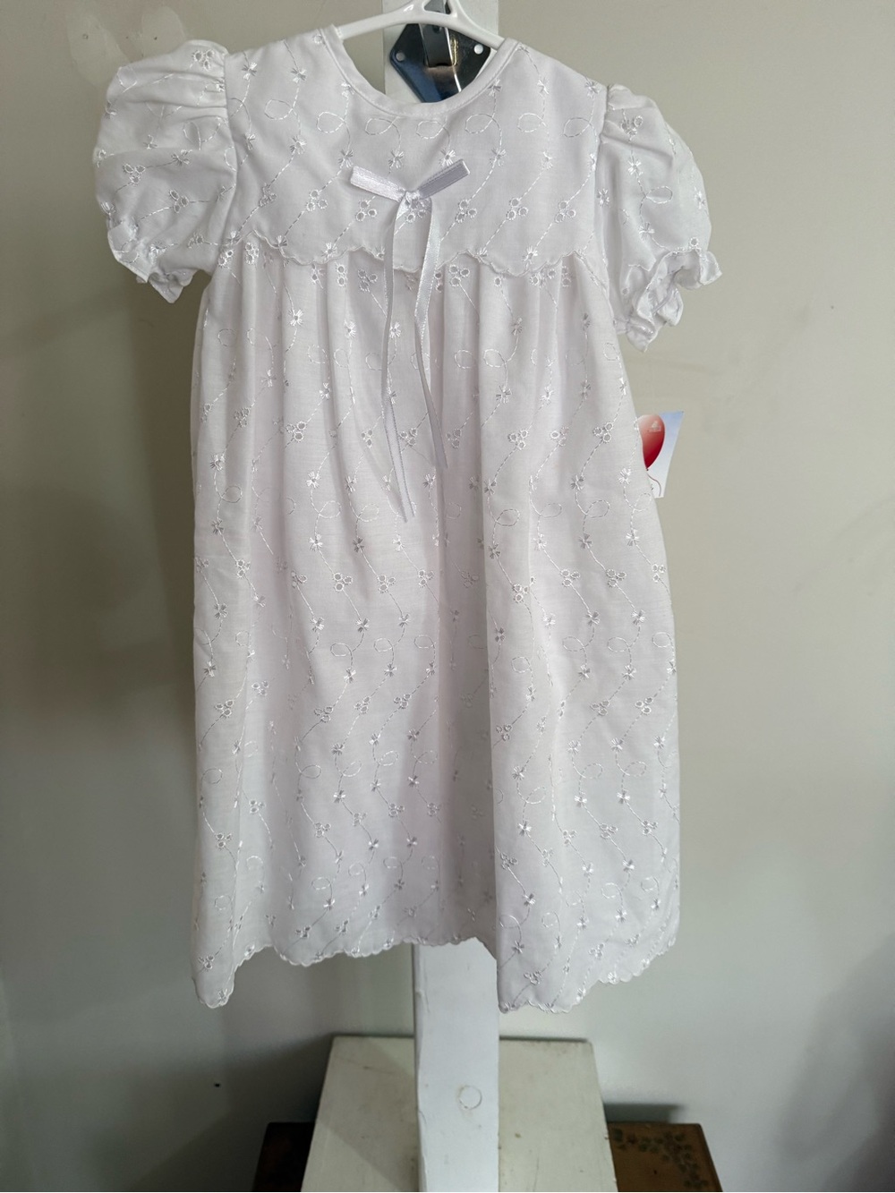 NWT Petit Ami Christening Gown & Bonnet